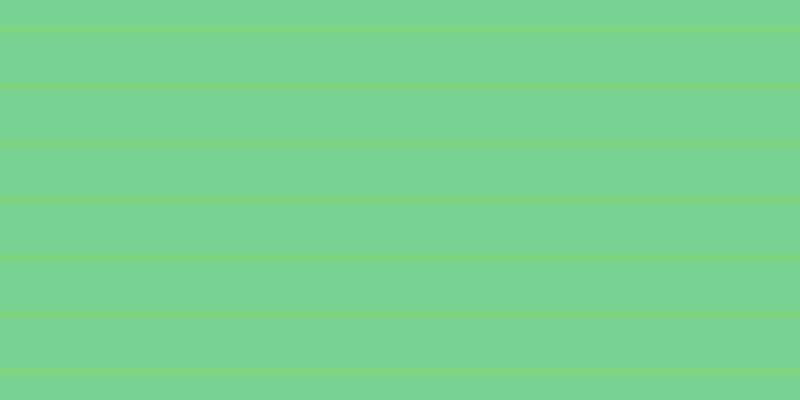 #01ac01 (50%), #78d393 horizontal lines, fifty pixels wide, seven pixels apart
