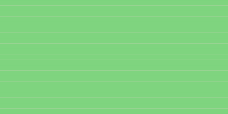 #01ac01 (50%), #99d393 horizontal lines, one pixels wide, eighteen pixels apart