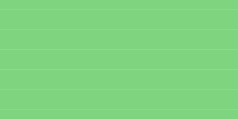 #01ac01 (50%), #99d393 horizontal lines, two pixels wide, sixty-five pixels apart