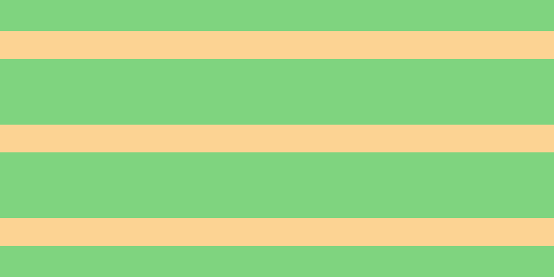 #01ac01 (50%), #fcd393 horizontal lines, forty pixels wide, ninety-five pixels apart
