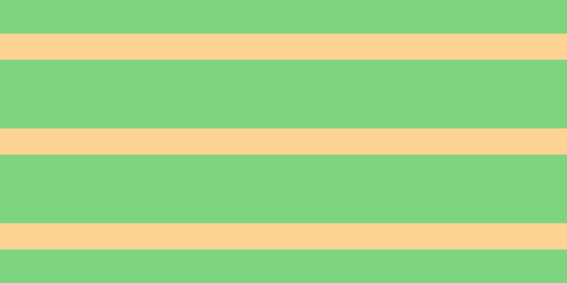 #01ac01 (50%), #fcd393 horizontal lines, thirty-seven pixels wide, ninety-seven pixels apart