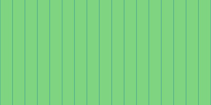 #01ac01 (50%), #46a393 vertical lines, two pixels wide, forty-five pixels apart