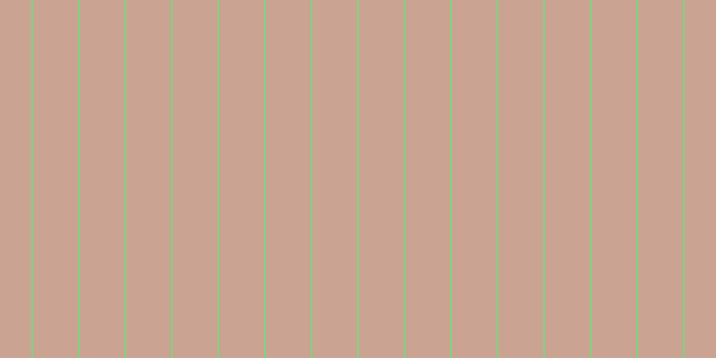 #01ac01 (50%), #caa393 vertical lines, fifty pixels wide, two pixels apart