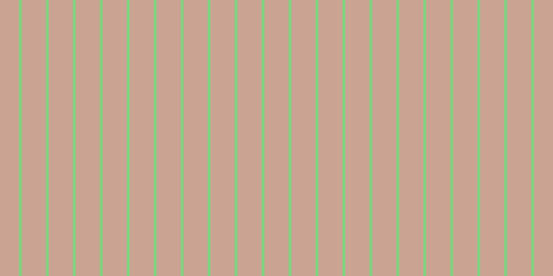 #01ac01 (50%), #caa393 vertical lines, thirty-five pixels wide, four pixels apart