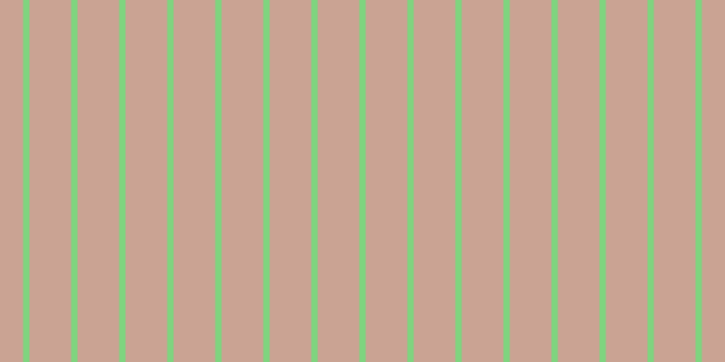 #01ac01 (50%), #caa393 vertical lines, forty-six pixels wide, seven pixels apart