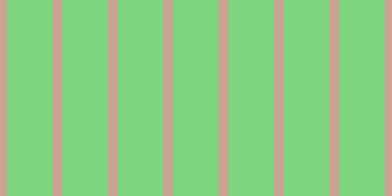 #01ac01 (50%), #caa393 vertical lines, twenty pixels wide, ninety-three pixels apart