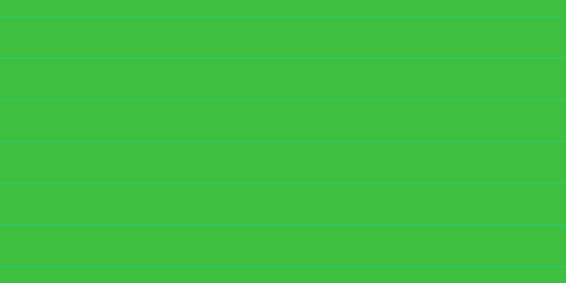 #01ac01 (75%), #15d393 horizontal lines, one pixels wide, fifty-eight pixels apart