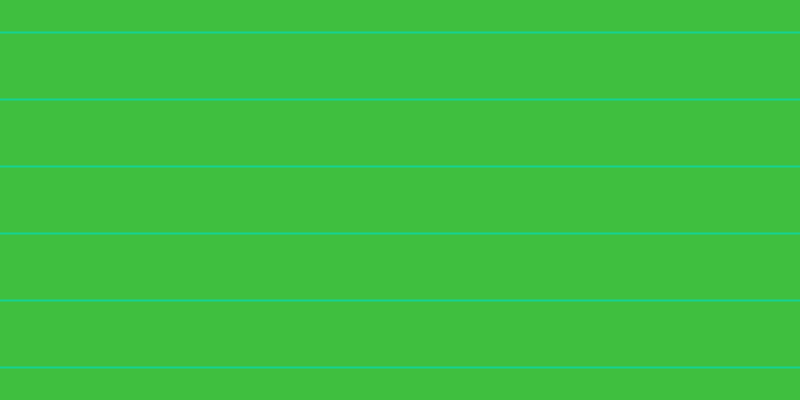 #01ac01 (75%), #15d393 horizontal lines, two pixels wide, sixty-five pixels apart