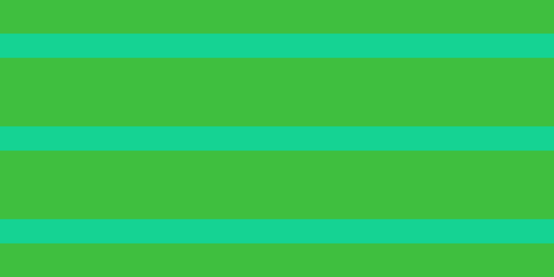 #01ac01 (75%), #15d393 horizontal lines, thirty-five pixels wide, ninety-nine pixels apart