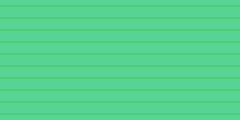 #01ac01 (75%), #57d393 horizontal lines, thirty-eight pixels wide, two pixels apart