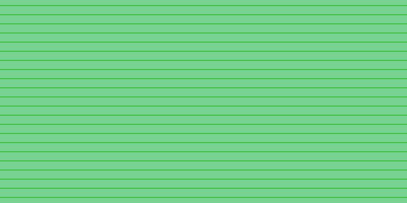 #01ac01 (75%), #78d393 horizontal lines, sixteen pixels wide, two pixels apart