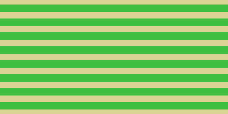 #01ac01 (75%), #dbd393 horizontal lines, twenty-three pixels wide, twenty-six pixels apart