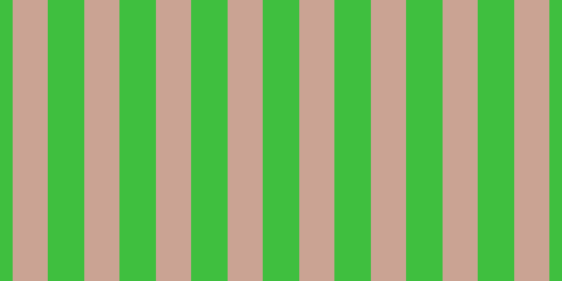 #01ac01 (75%), #caa393 vertical lines, fifty pixels wide, fifty-two pixels apart