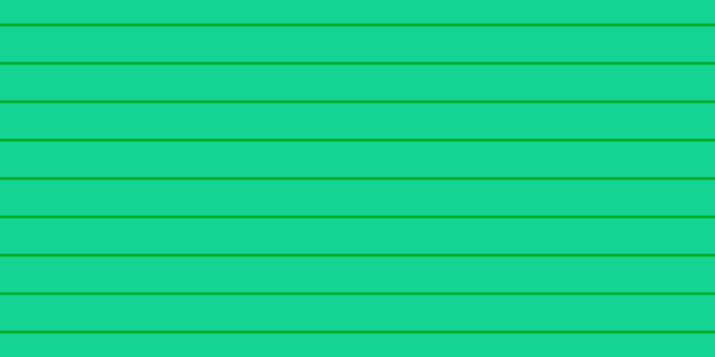 #01ac22, #15d393 horizontal lines, forty pixels wide, three pixels apart
