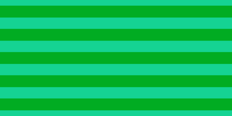 #01ac22, #15d393 horizontal lines, thirty-nine pixels wide, forty-one pixels apart