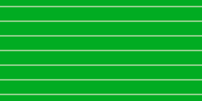 #01ac22, #99d393 horizontal lines, six pixels wide, fifty-two pixels apart