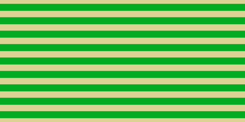 #01ac22, #dbd393 horizontal lines, twenty-one pixels wide, twenty-three pixels apart