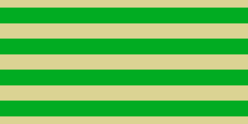 #01ac22, #dbd393 horizontal lines, forty-nine pixels wide, fifty-one pixels apart