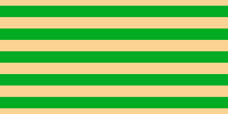 #01ac22, #fcd393 horizontal lines, forty pixels wide, forty pixels apart