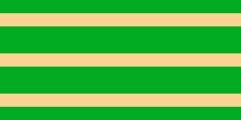 #01ac22, #fcd393 horizontal lines, forty-four pixels wide, ninety pixels apart