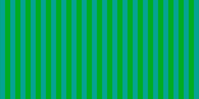 #01ac22, #04a393 vertical lines, twenty pixels wide, twenty-one pixels apart