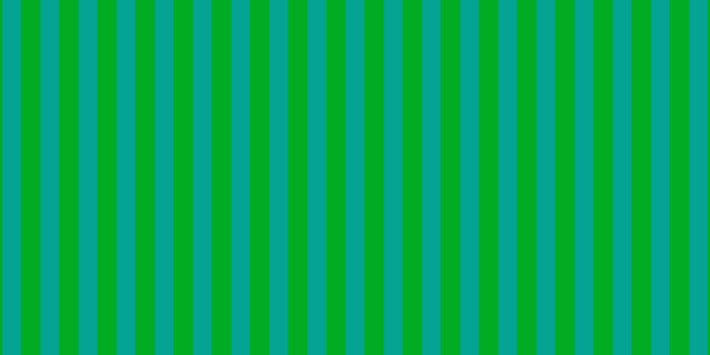 #01ac22, #04a393 vertical lines, twenty-one pixels wide, twenty-two pixels apart