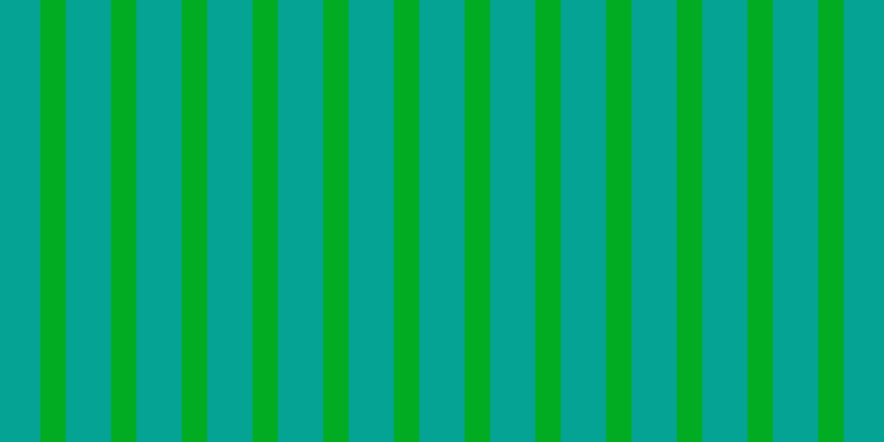 #01ac22, #04a393 vertical lines, forty-one pixels wide, twenty-three pixels apart