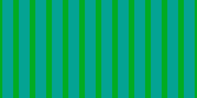 #01ac22, #04a393 vertical lines, forty-four pixels wide, twenty-three pixels apart