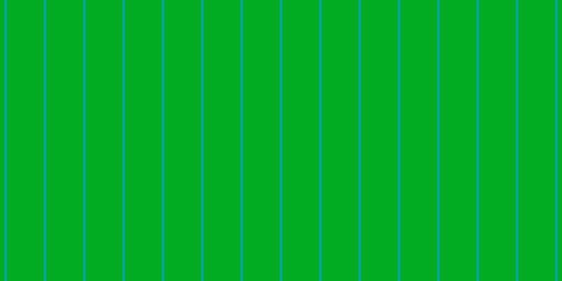 #01ac22, #04a393 vertical lines, four pixels wide, fifty-two pixels apart