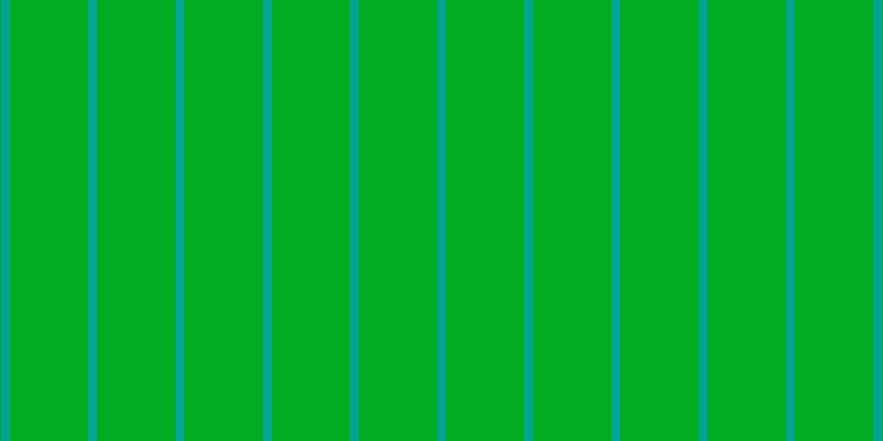 #01ac22, #04a393 vertical lines, eight pixels wide, seventy-one pixels apart