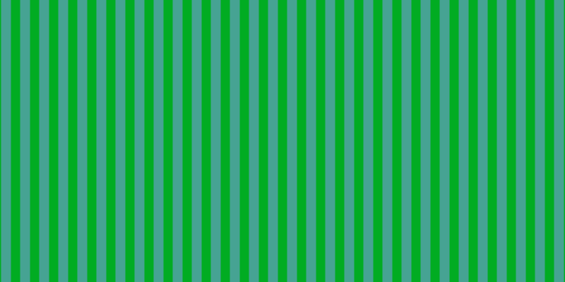 #01ac22, #46a393 vertical lines, fourteen pixels wide, thirteen pixels apart