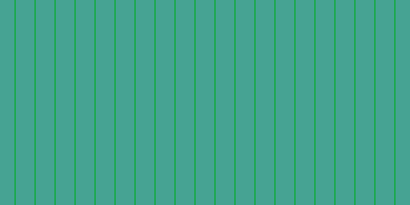 #01ac22, #46a393 vertical lines, thirty-seven pixels wide, two pixels apart