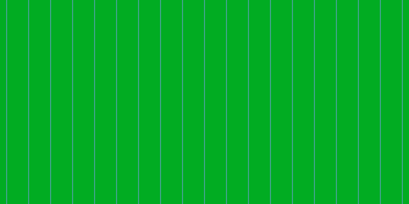 #01ac22, #46a393 vertical lines, two pixels wide, forty-one pixels apart