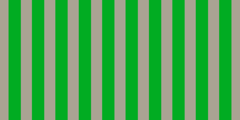 #01ac22, #a9a393 vertical lines, thirty-seven pixels wide, forty-one pixels apart