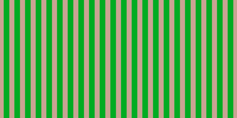 #01ac22, #caa393 vertical lines, seventeen pixels wide, nineteen pixels apart