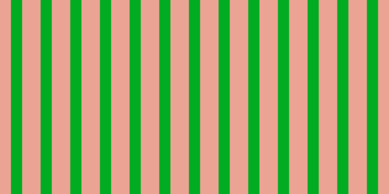 #01ac22, #eba393 vertical lines, thirty-eight pixels wide, twenty-three pixels apart