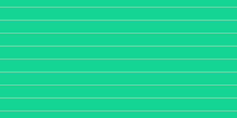 #01ac22 (25%), #15d393 horizontal lines, forty-two pixels wide, two pixels apart