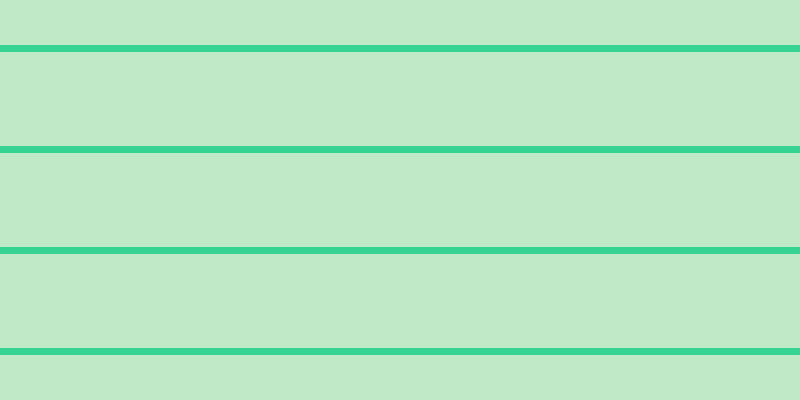 #01ac22 (25%), #36d393 horizontal lines, seven pixels wide, ninety-four pixels apart