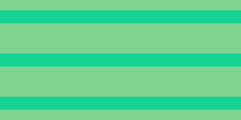 #01ac22 (50%), #15d393 horizontal lines, forty-four pixels wide, one hundred pixels apart
