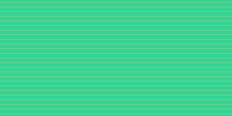 #01ac22 (50%), #36d393 horizontal lines, fourteen pixels wide, two pixels apart