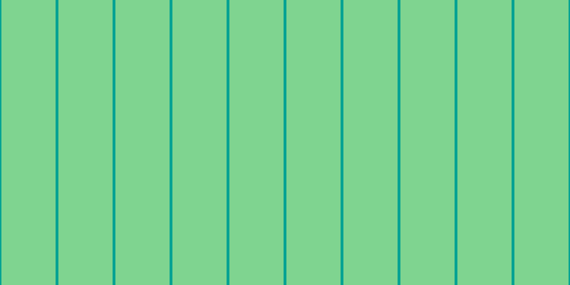 #01ac22 (50%), #04a393 vertical lines, four pixels wide, seventy-six pixels apart