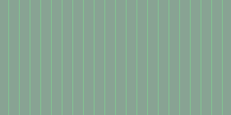 #01ac22 (50%), #88a393 vertical lines, thirty-five pixels wide, two pixels apart