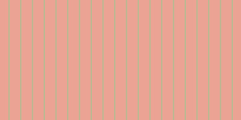 #01ac22 (50%), #eba393 vertical lines, thirty-seven pixels wide, two pixels apart