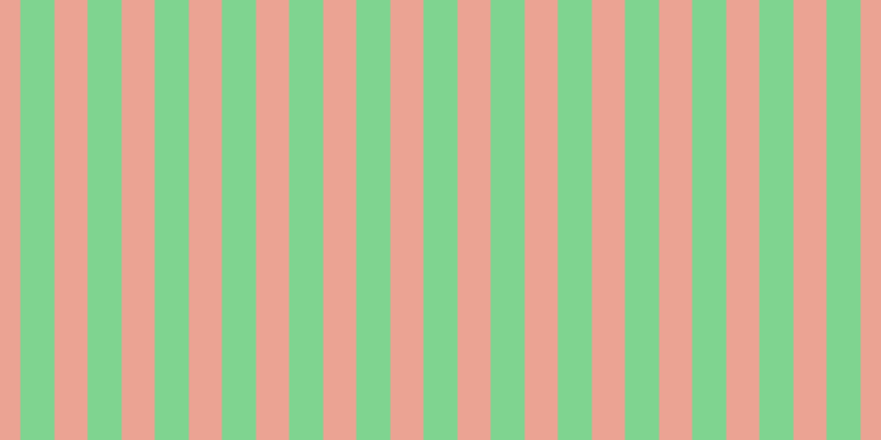#01ac22 (50%), #eba393 vertical lines, thirty pixels wide, thirty-one pixels apart