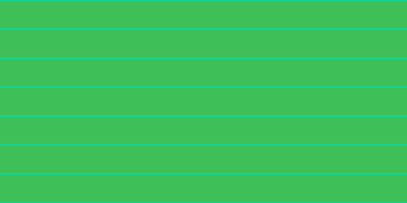 #01ac22 (75%), #15d393 horizontal lines, four pixels wide, fifty-three pixels apart