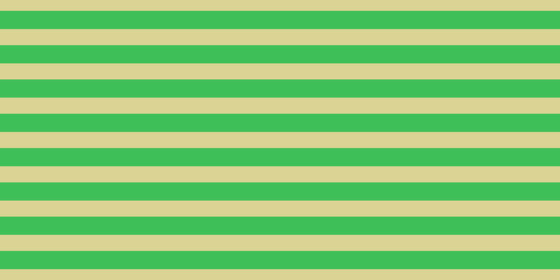 #01ac22 (75%), #dbd393 horizontal lines, twenty-three pixels wide, twenty-six pixels apart