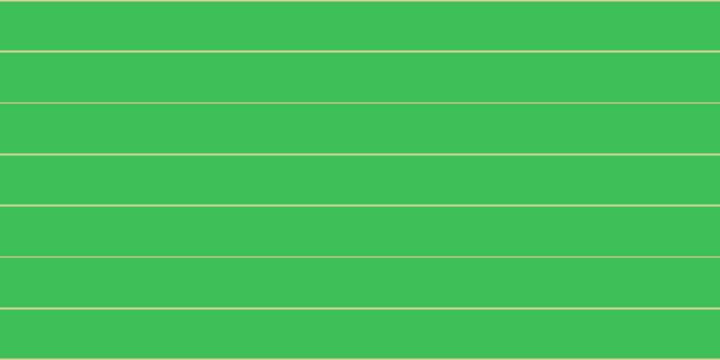 #01ac22 (75%), #dbd393 horizontal lines, two pixels wide, fifty-five pixels apart