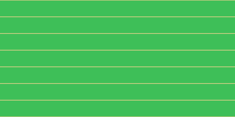 #01ac22 (75%), #fcd393 horizontal lines, two pixels wide, fifty-five pixels apart