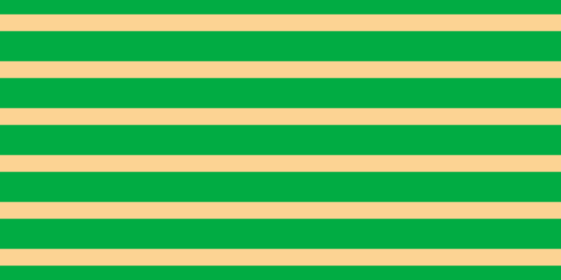 #01ac43, #fcd393 horizontal lines, twenty-four pixels wide, forty-three pixels apart