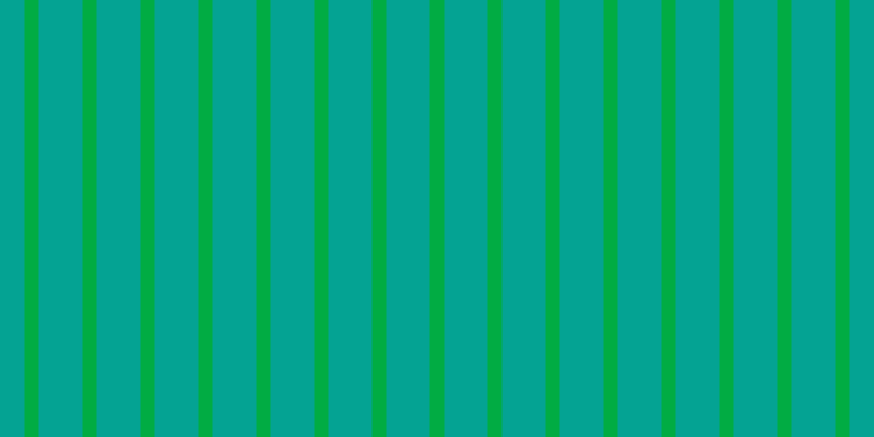 #01ac43, #04a393 vertical lines, forty pixels wide, thirteen pixels apart